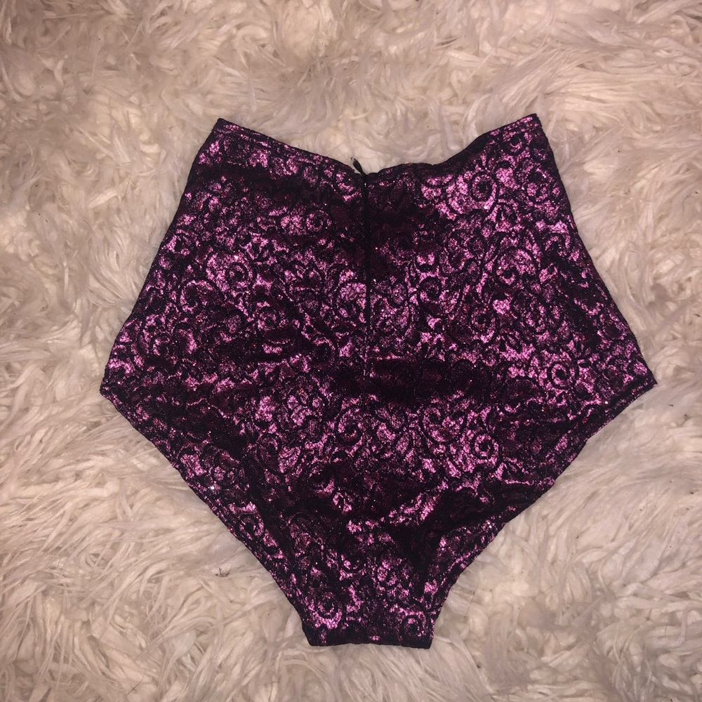 LAST MARK DOWN J Valentine Lace Up Rave Bottoms - Picture 4 of 4